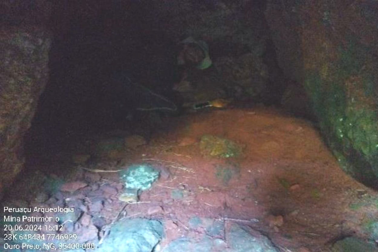 Antes de ser destruída pela mineração, a caverna era "penetrável" pelo ser humano