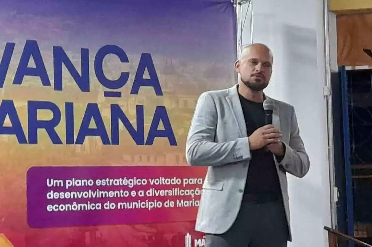 O secretário de Diversificação Econômica, Tecnologia e Inovação apresentou as iniciativas que compõem o programa ‘Avança Mariana, de incentivo à economia local