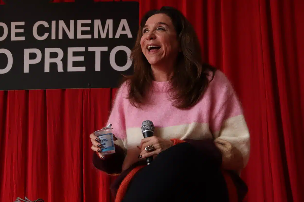 Marisa Orth na mostra de cinema de Ouro Preto