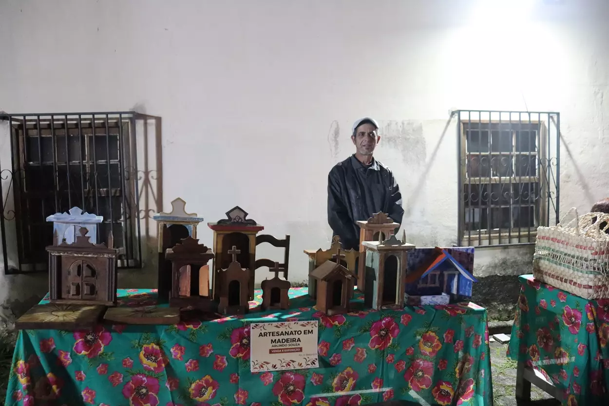 Feira de Ofícios na Escola de Ofícios de Mariana.