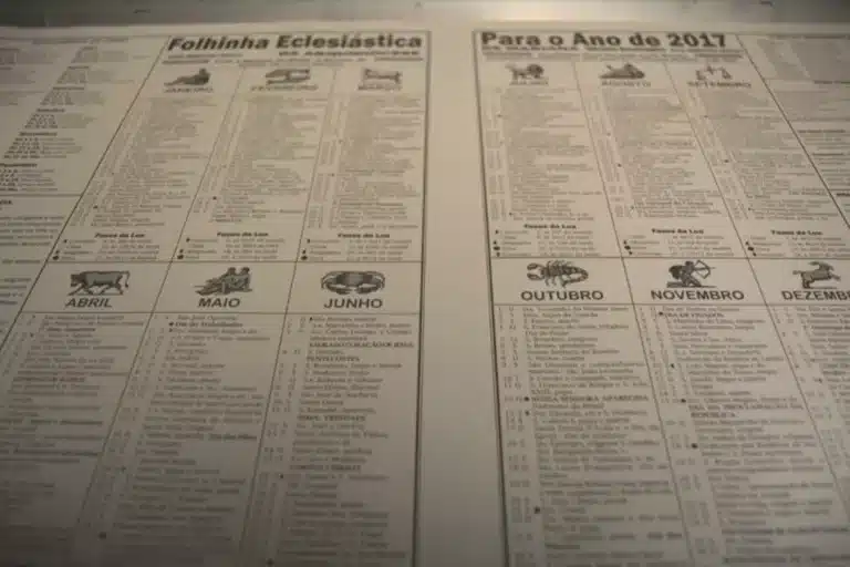 O Museu de Mariana anunciou a produção de um documentário sobre a Folhinha de Mariana, um informe que circula na cidade há mais de 150 anos.