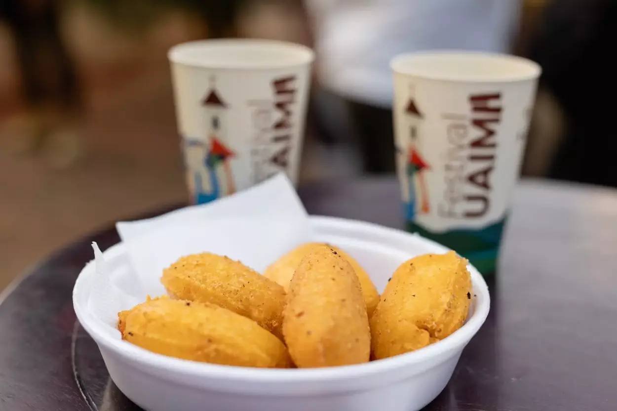 Pastéis de angu vão ser vendidos no Festival Uaimií.