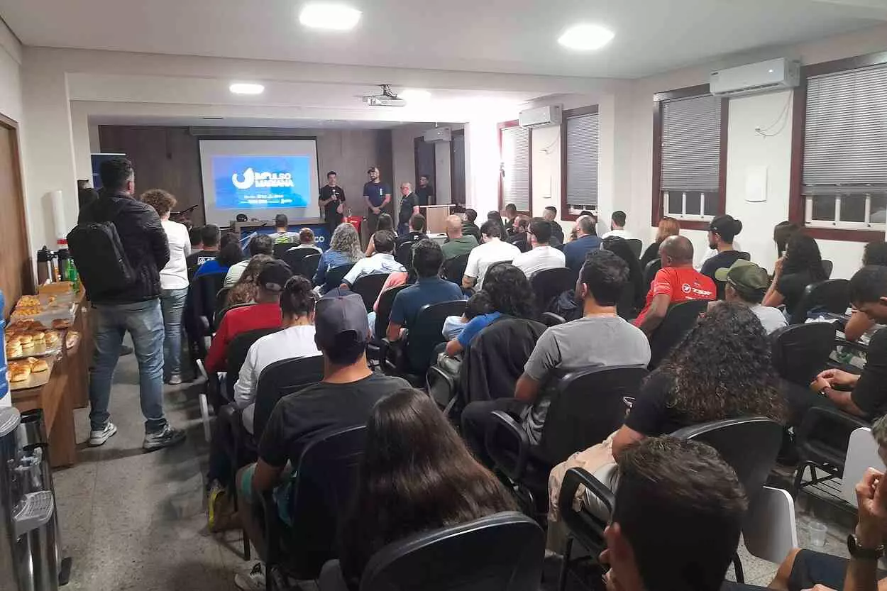 Apresentação do empresário Juliano Neves, no Impulso Mariana