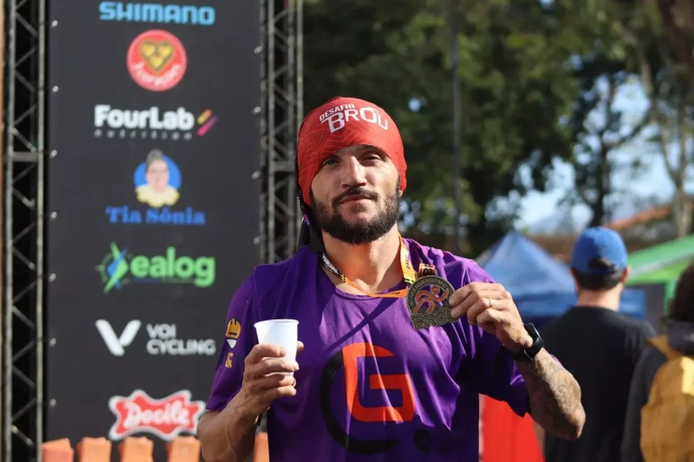 Campeão da categoria Trail Curto do Desafio Brou.