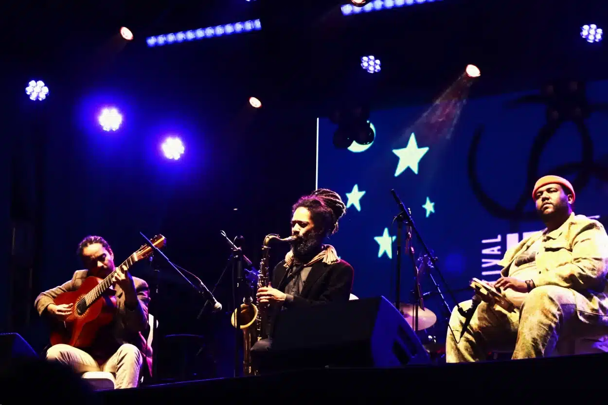 Trio Choro Negro abre a noite no Festival Tudo é Jazz.
