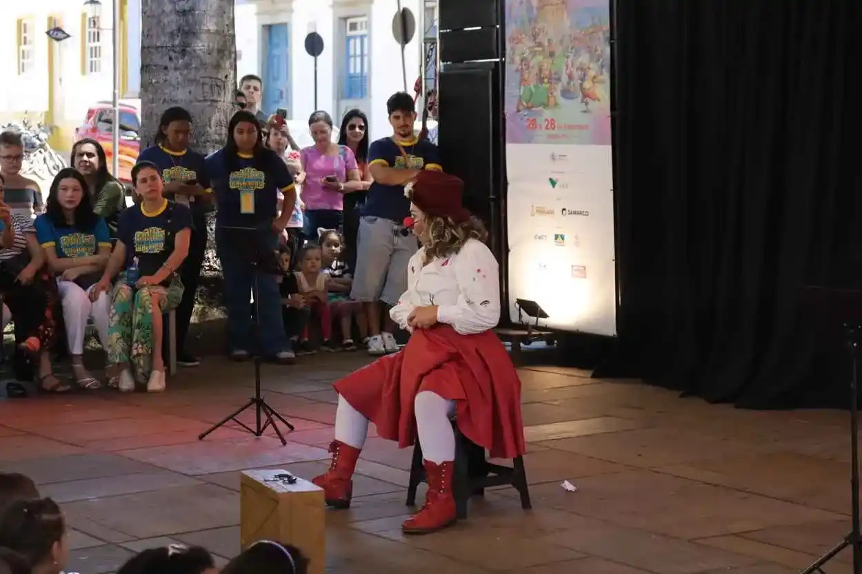 Jardim, Cine teatro Municipal e Praça da Sé, no último dia do Encontro Intrnacional de Palhaços 2025 - Fotos: Agência Primaz