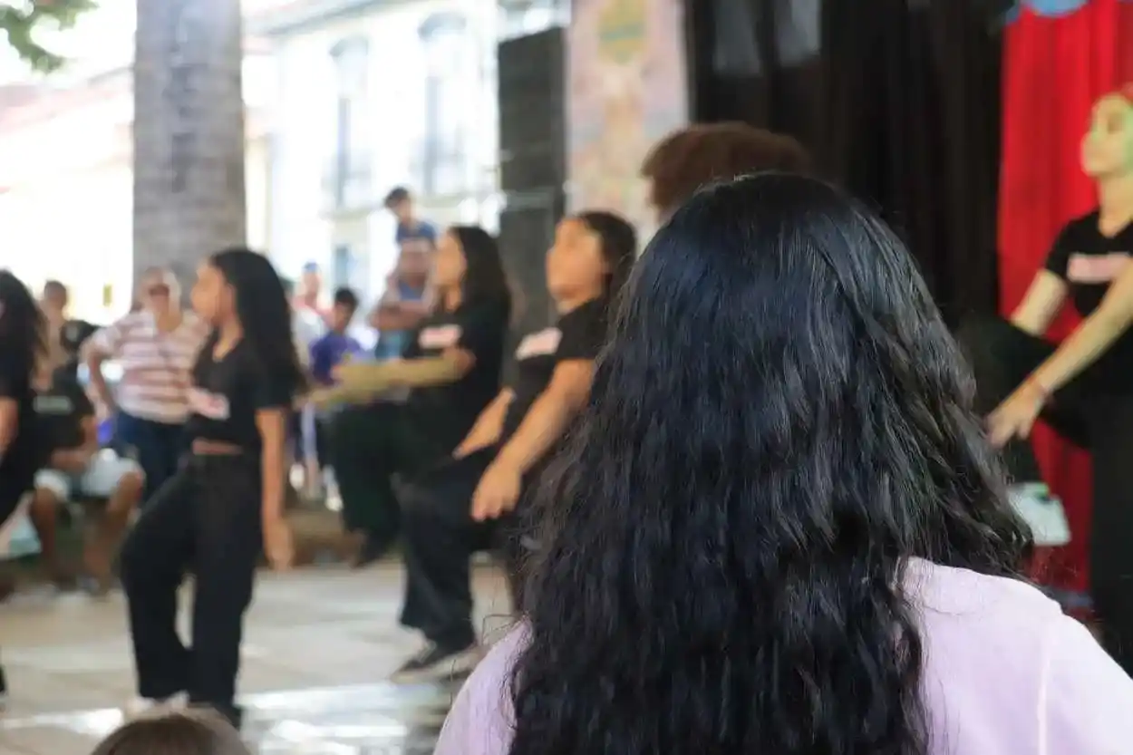 Jardim, Cine teatro Municipal e Praça da Sé, no último dia do Encontro Intrnacional de Palhaços 2025 - Fotos: Agência Primaz