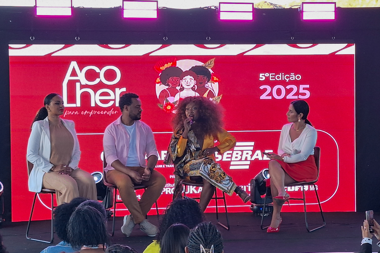 Painel Acolher para Empreender encerra as palestras do segundo dia do evento Acolher para empreender.