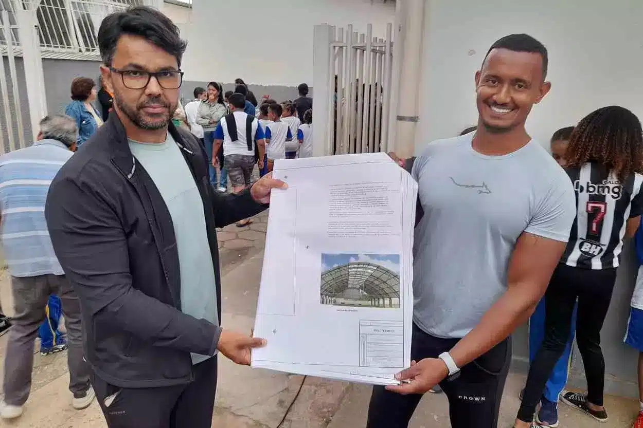 fAbrício bicalho destaca, entre ações relacionadas à readequação do espaço físico, a revitalização e cobertura das quadras do Cempa