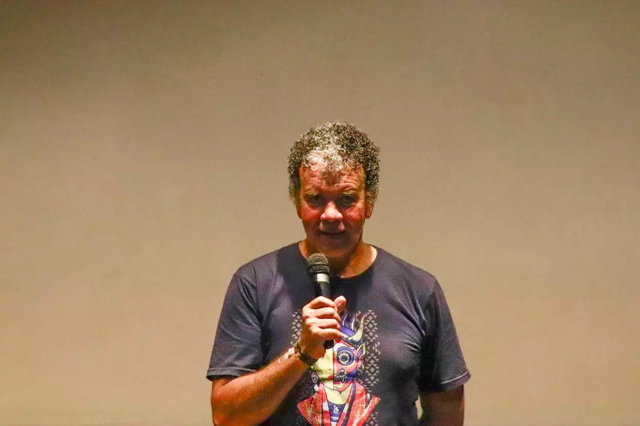 Guina foi homenageado no encerramento do FESTECO