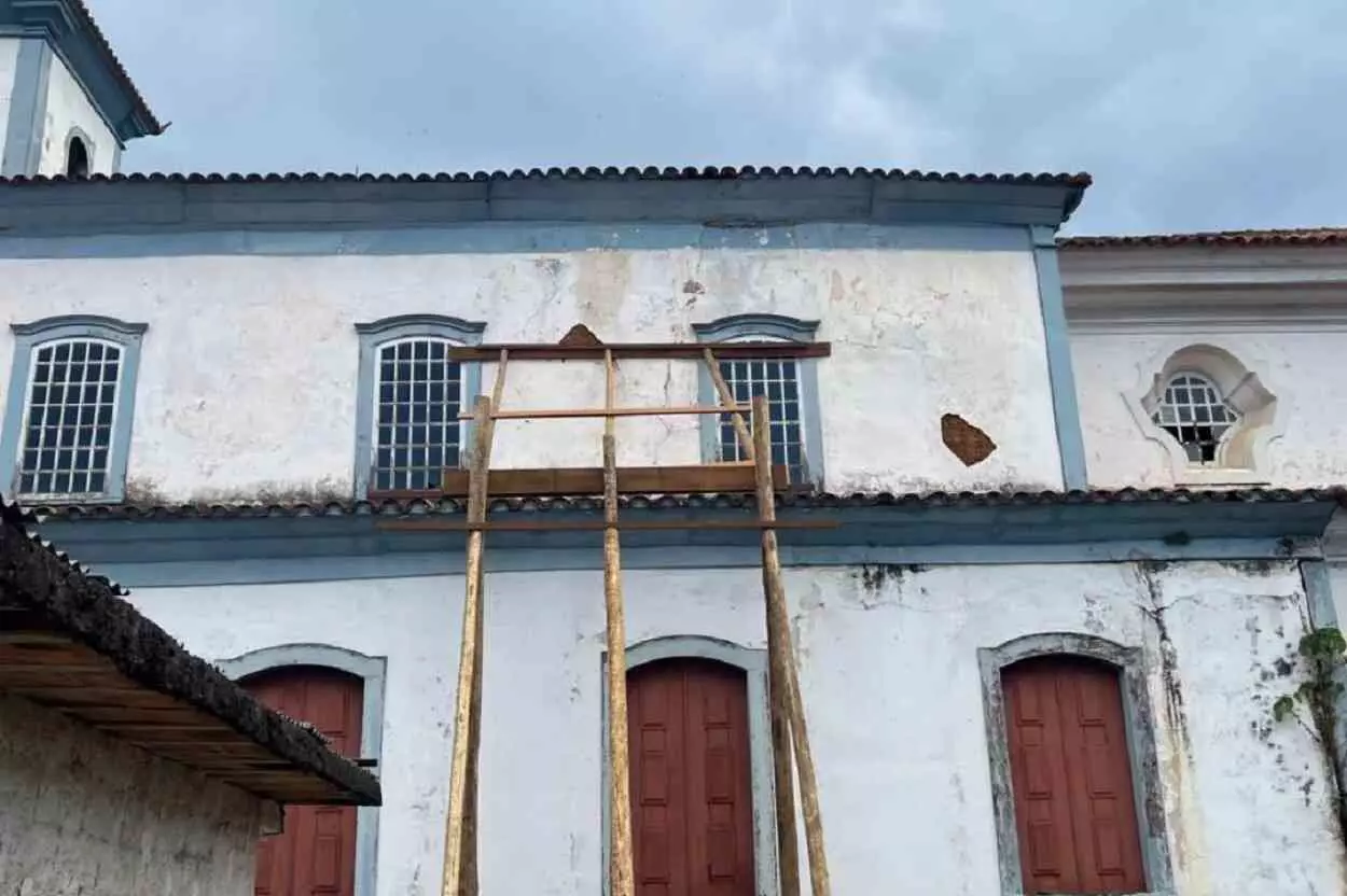 Restauração total da Igreja da Arquiconfraria Nossa Senhora Rainha dos Anjos está estimada em R$5 milhões