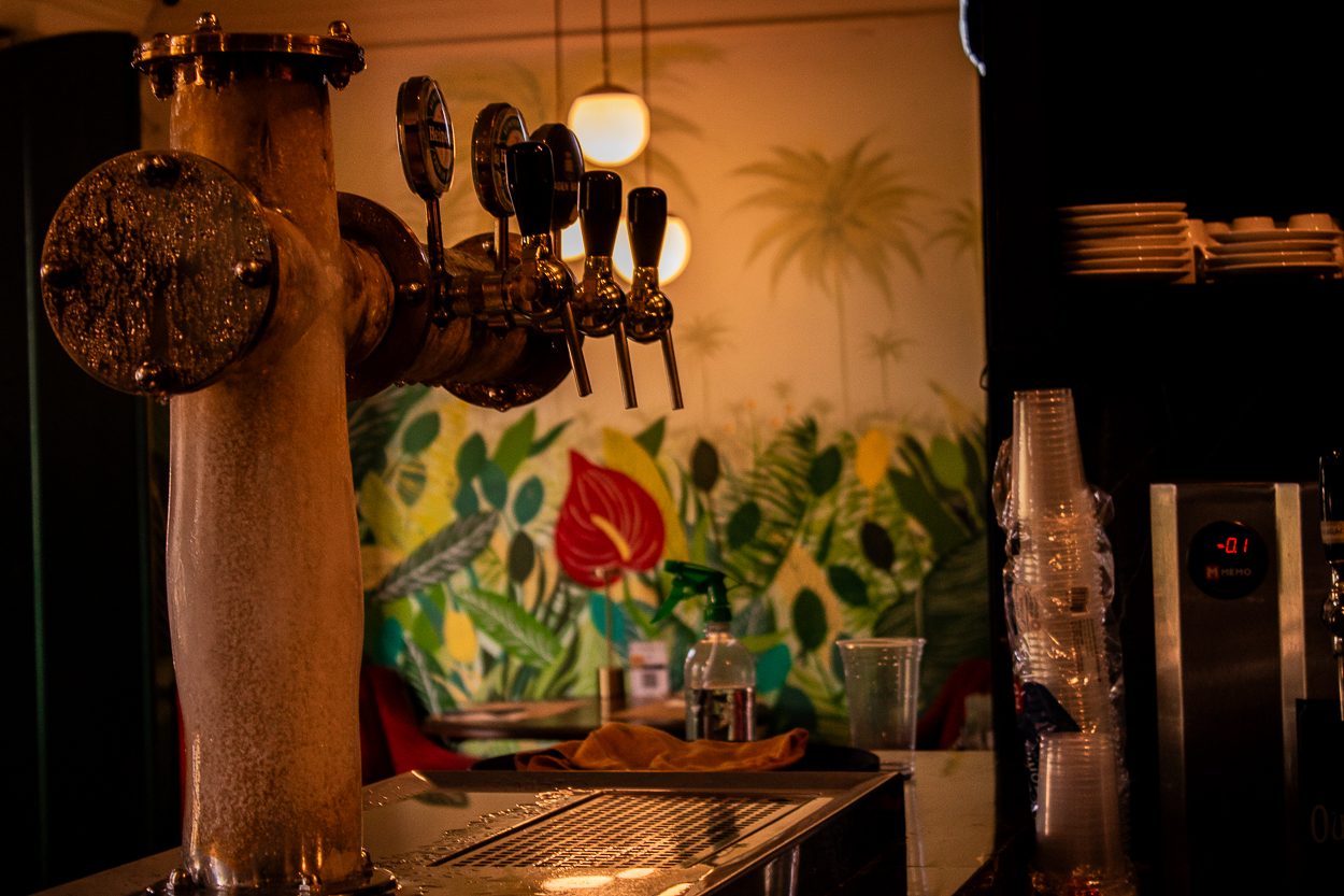 A foto mostra ambiente do restaurante Giardino, participante do Festival Botecando.