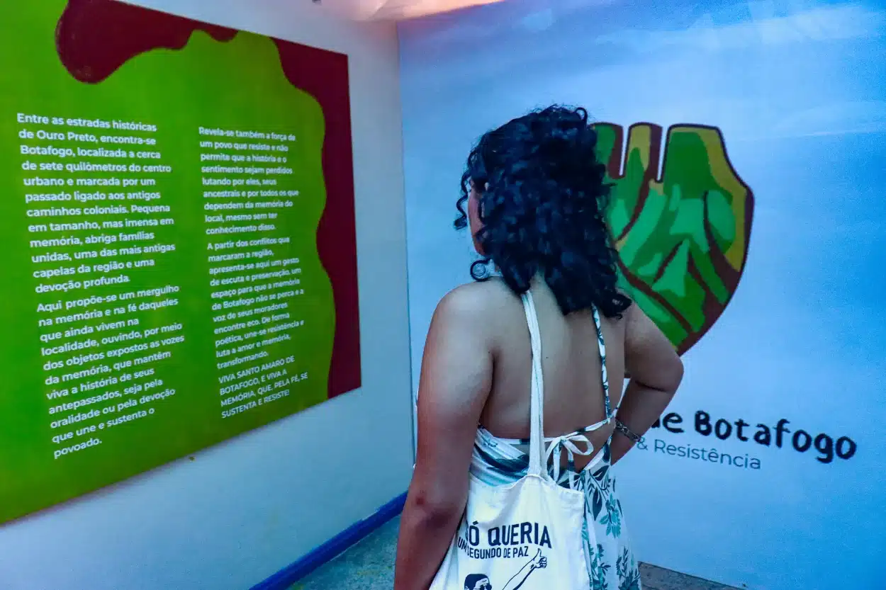 A exposição foi realizada por estudantes do sétimo período de museologia - Foto: Lui Pereira/Agência Primaz